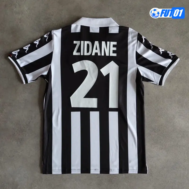Camiseta ZIDANE 21 Calidad Premium Juventus Local 1999/00 Retro