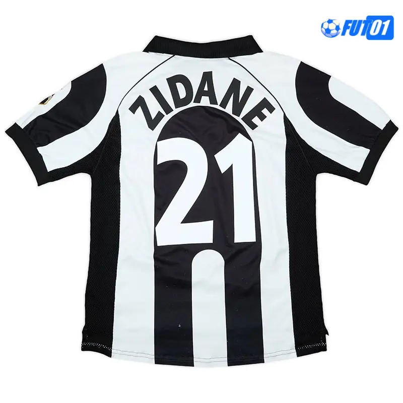 Camiseta ZIDANE 21 Futbol Juventus Primera Equipación 1997/98 Vintage