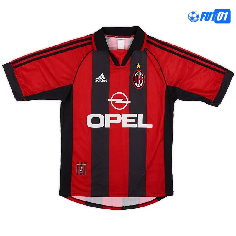 Camiseta MALDINI 3 Calidad Premium AC Milán Local 1998/99 Antigua