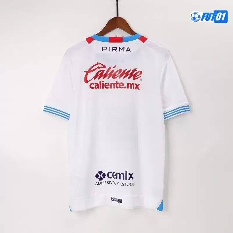 Camiseta Calidad AAA Cruz Azul Visitante Segunda Equipación 2024/25 Versión Jugador