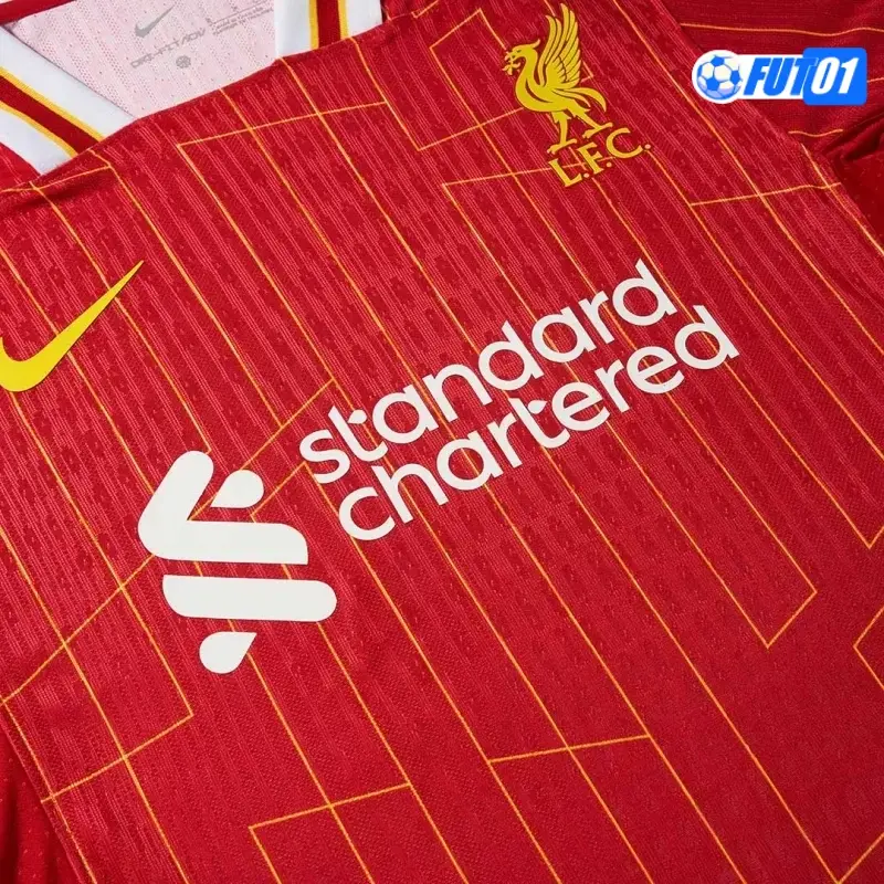 Camiseta Calidad Premium Liverpool Primera Equipación 2024/25 Versión Jugador