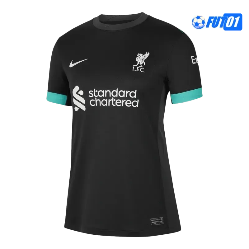 Camiseta Futbol Liverpool Segunda Equipación 2024/25 Mujer