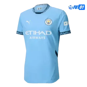 Camiseta Barata Manchester City Local 2024/25 Versión Jugador