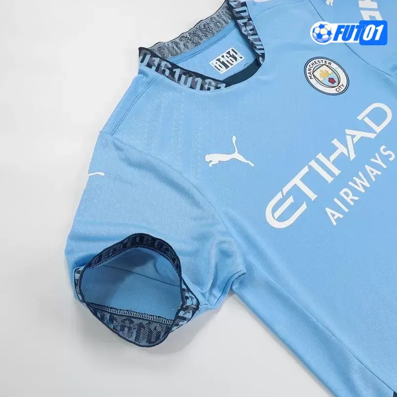 Camiseta Barata Manchester City Local 2024/25 Versión Jugador
