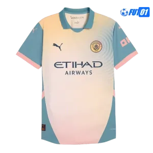 Camiseta Replica Manchester City 4th 2024/25 Versión Jugador