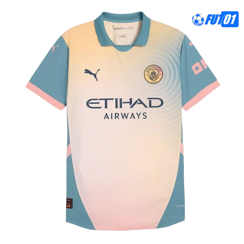 Camiseta Replica Manchester City 4th 2024/25 Versión Jugador
