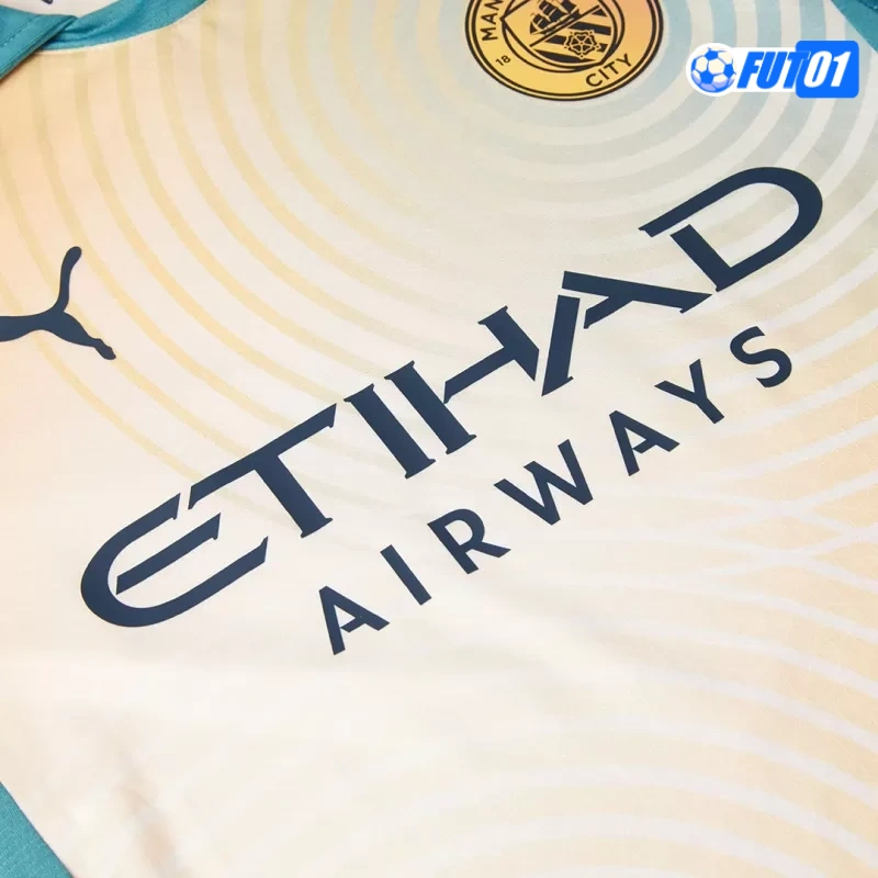 Camiseta Replica Manchester City 4th 2024/25 Versión Jugador
