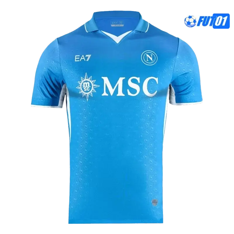 Camiseta Barata Napoli Local Primera Equipación 2024/25 Versión Jugador