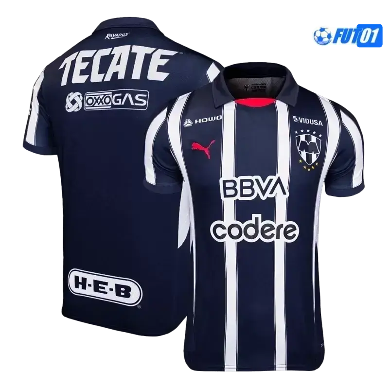 Camiseta Calidad Premium Monterrey Primera Equipación 2024/25 Versión Jugador
