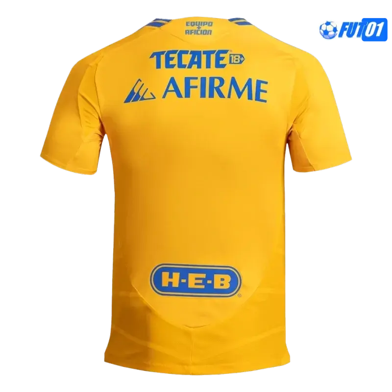 Camiseta Replica Tigres UANL Home 2024/25 Versión Jugador