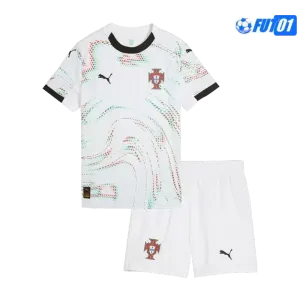 Camiseta Calidad AAA Portugal Visitante 2025 Niño