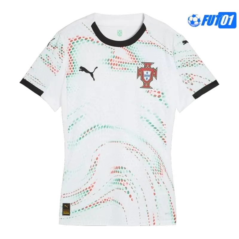 Camiseta Calidad Premium Portugal Segunda Equipación 2025 Mujer