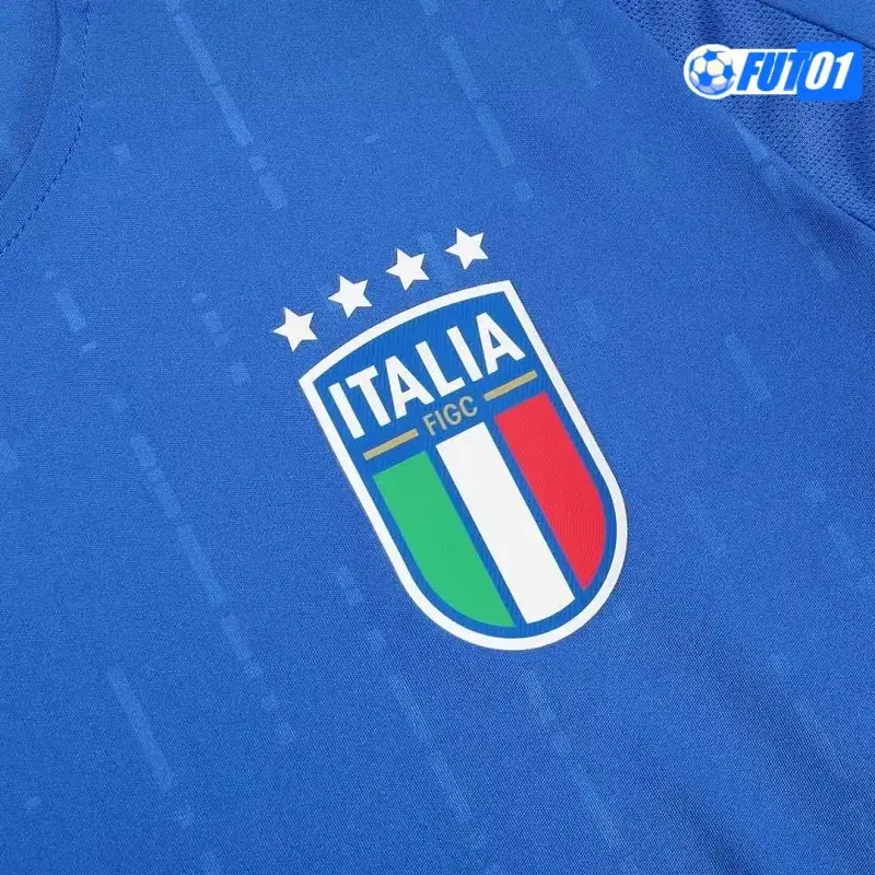 Camiseta Calidad THAI Italia Primera Equipación 2024 Versión Jugador