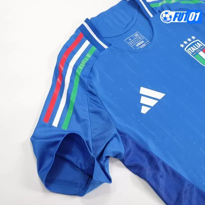 Camiseta Calidad THAI Italia Primera Equipación 2024 Versión Jugador