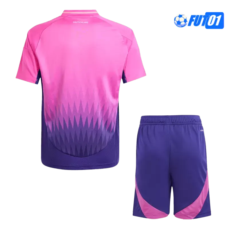 Camiseta Barata Alemania Visitante Segunda Equipación 2024(Camiseta + Pantalón Corto)