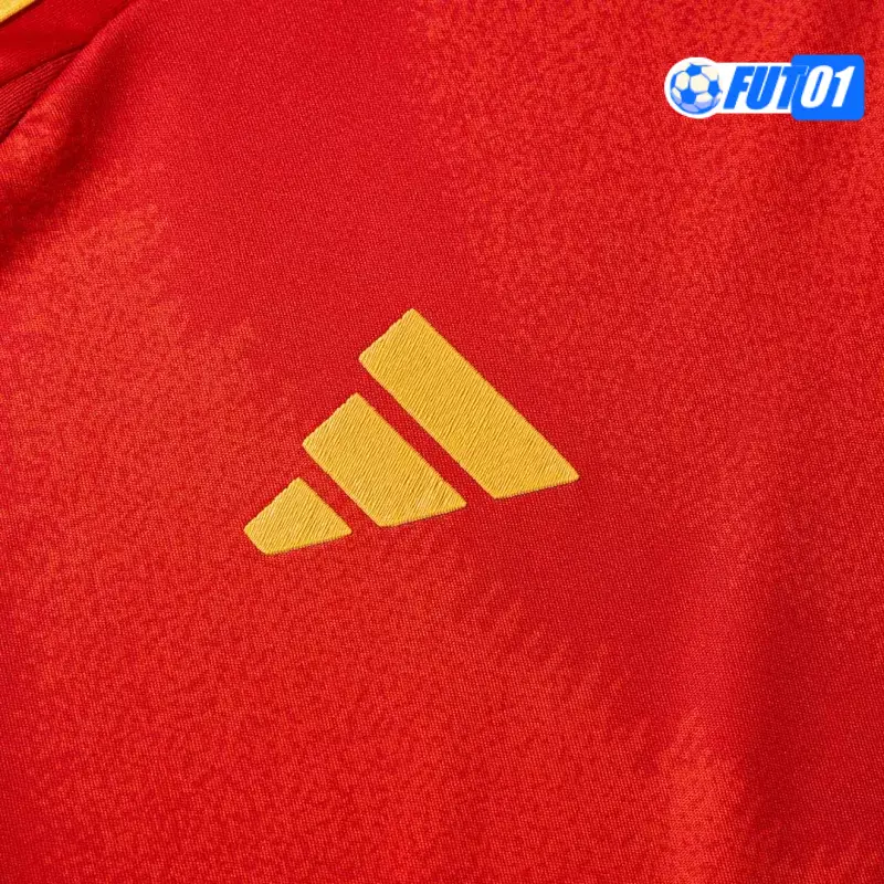 Camiseta Calidad AAA España Primera Equipación 2024(Camiseta + Pantalón Corto)