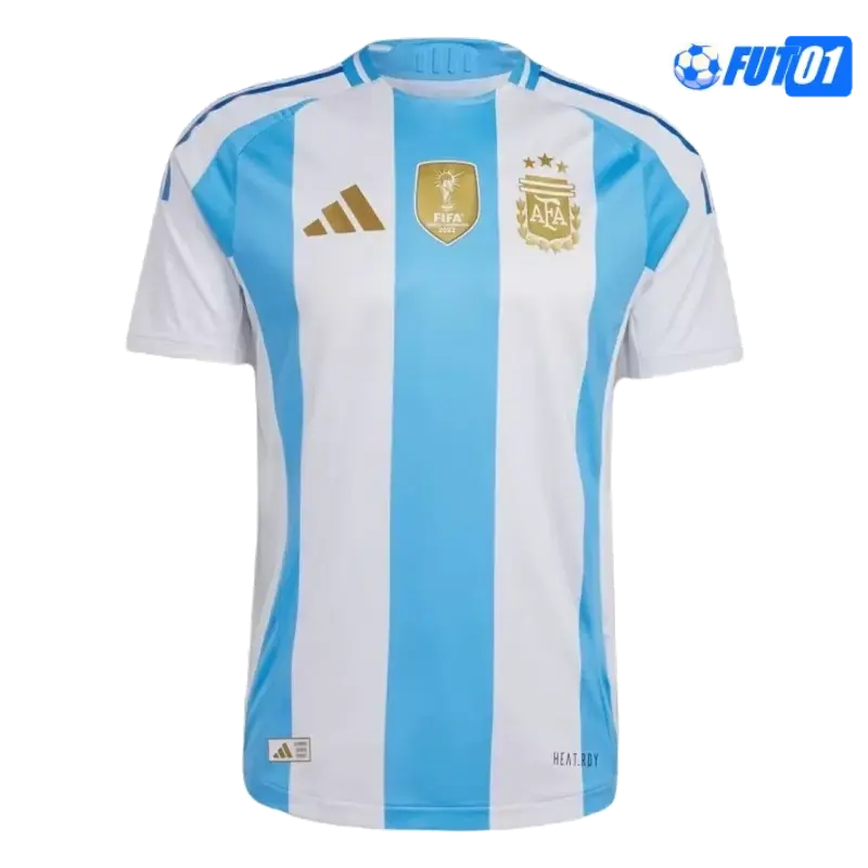 Camiseta Calidad Premium Argentina Local Primera Equipación 2024 Versión Jugador