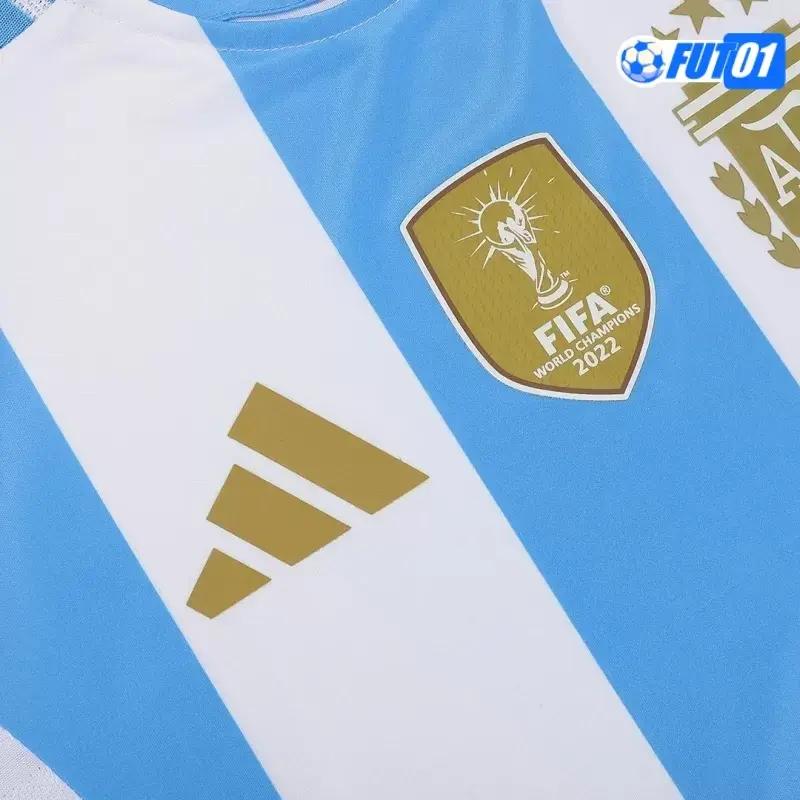 Camiseta Calidad Premium Argentina Local Primera Equipación 2024 Versión Jugador
