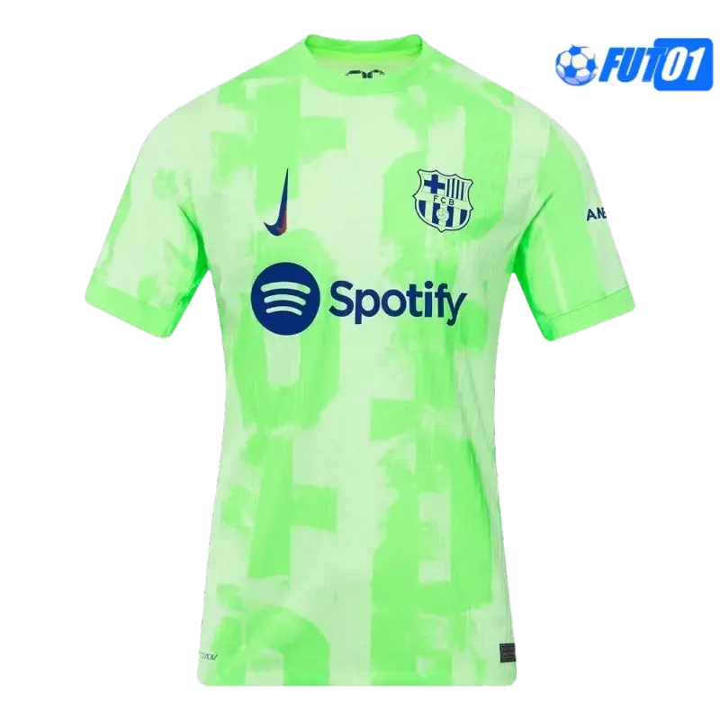 Camiseta Calidad Premium Barcelona Alternativo Tercera Equipación 2024/25 Versión Jugador
