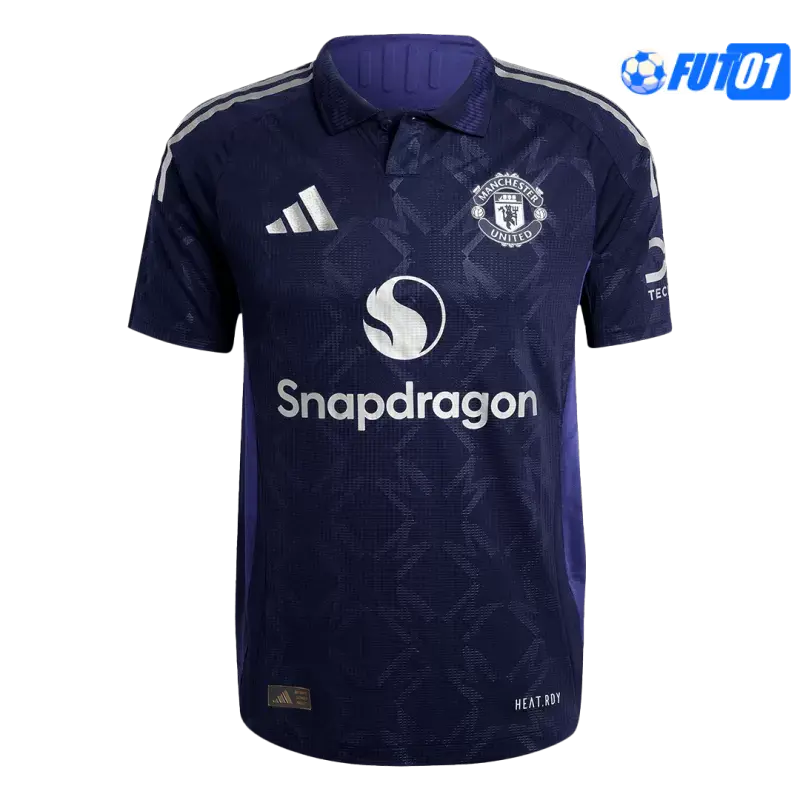Camiseta Calidad Premium Manchester United Visitante Segunda Equipación 2024/25 Versión Jugador