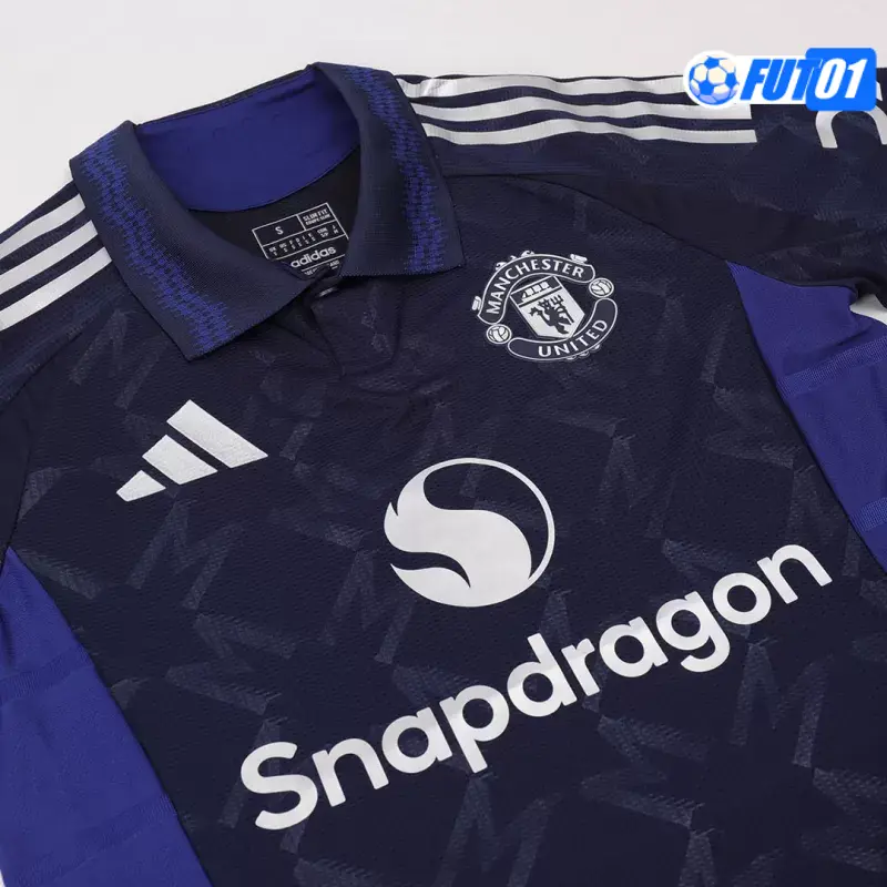 Camiseta Calidad Premium Manchester United Visitante Segunda Equipación 2024/25 Versión Jugador