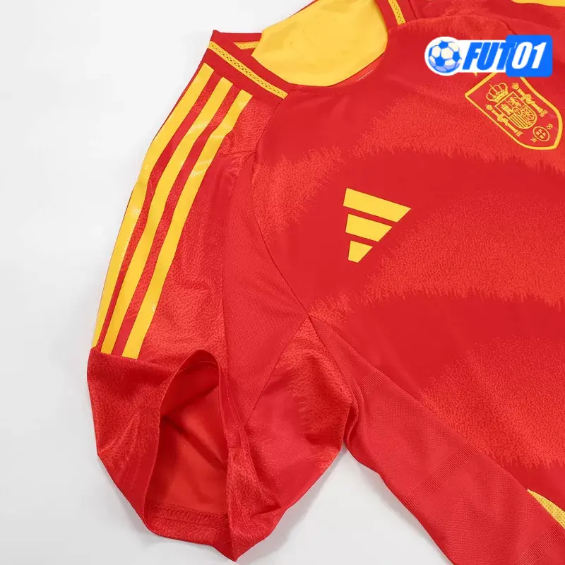 Camiseta Futbol España Primera Equipación 2024 Versión Jugador
