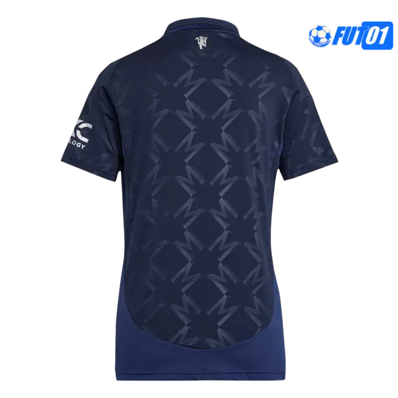 Camiseta Futbol Manchester United Away 2024/25 Mujer