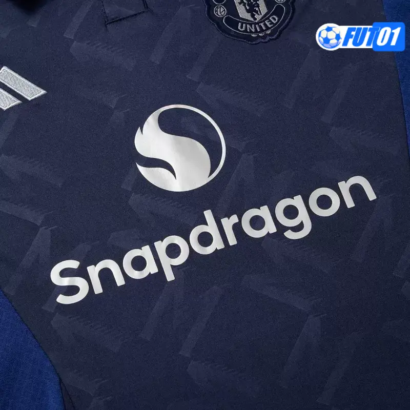 Camiseta Futbol Manchester United Away 2024/25 Mujer