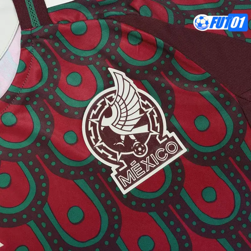 Camiseta Futbol México Local Primera Equipación 2024 Versión Jugador
