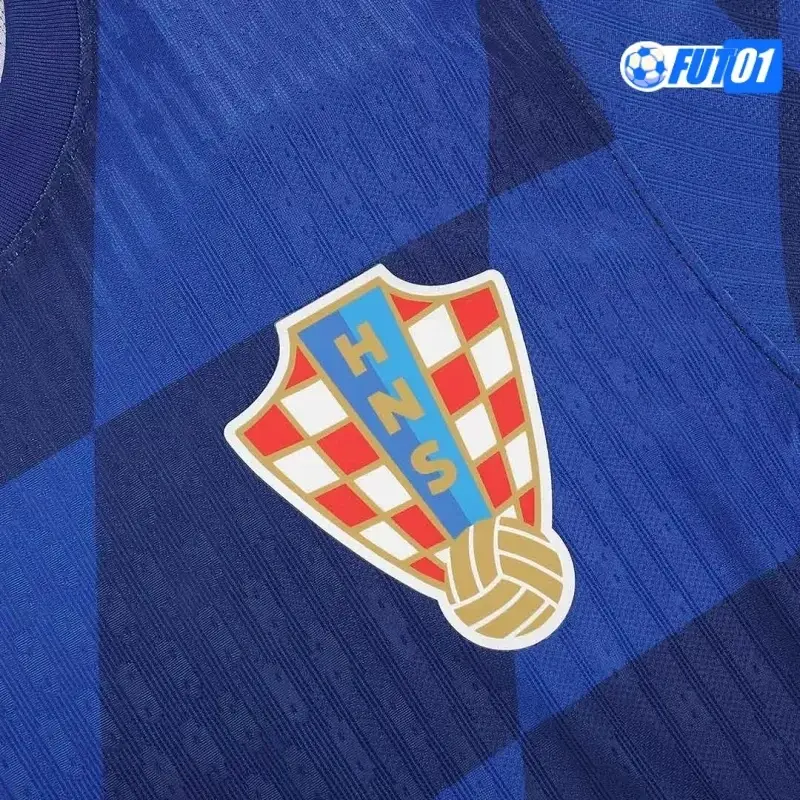 Camiseta Replica Croacia Visitante 2024 Versión Jugador