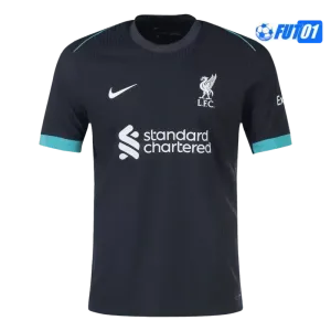 Camiseta Replica Liverpool Away Segunda Equipación 2024/25 Versión Jugador