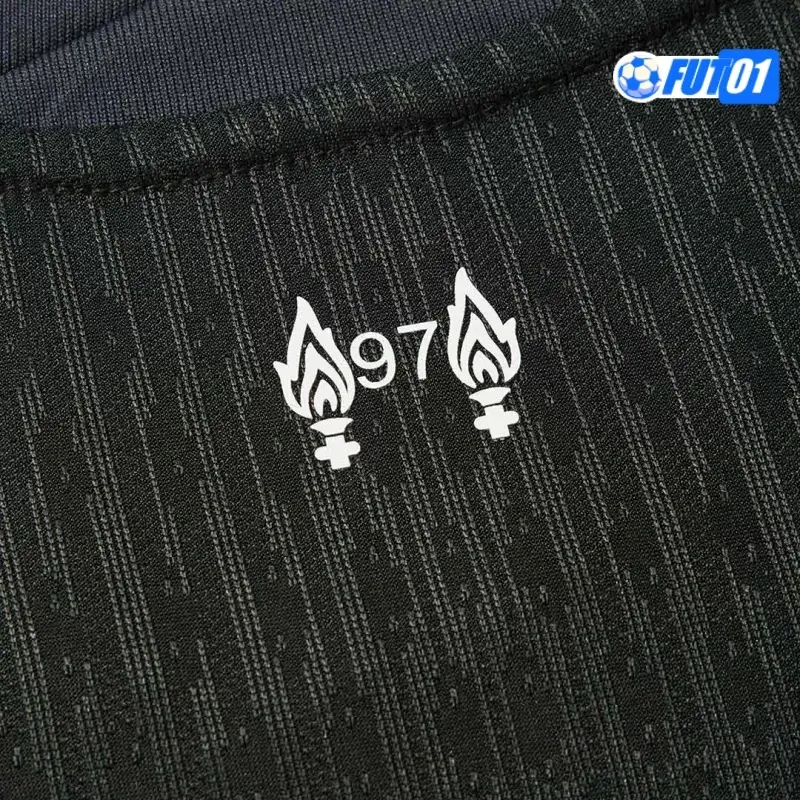 Camiseta Replica Liverpool Away Segunda Equipación 2024/25 Versión Jugador