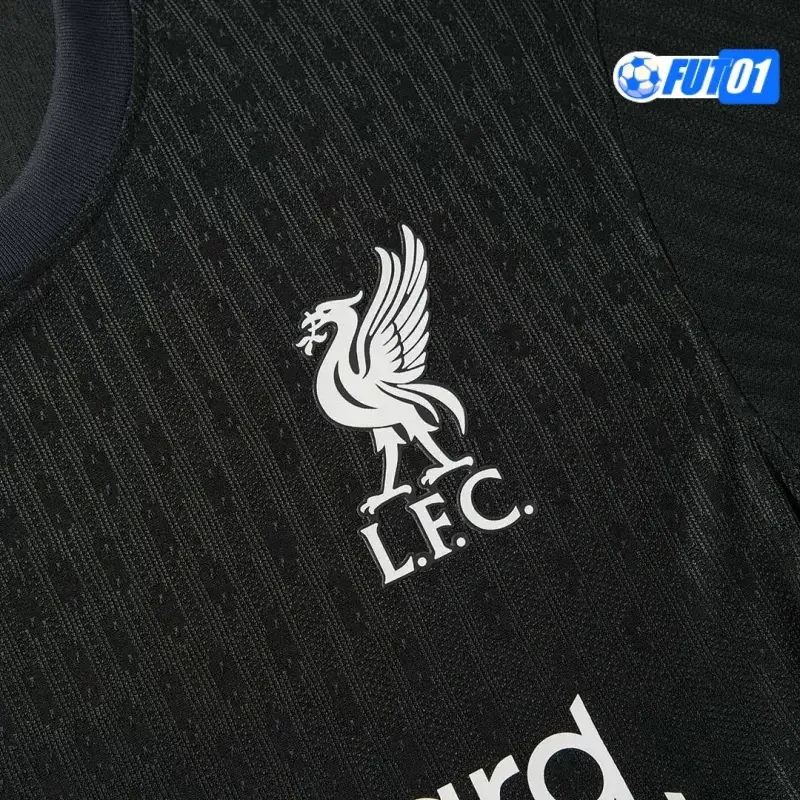 Camiseta Replica Liverpool Away Segunda Equipación 2024/25 Versión Jugador
