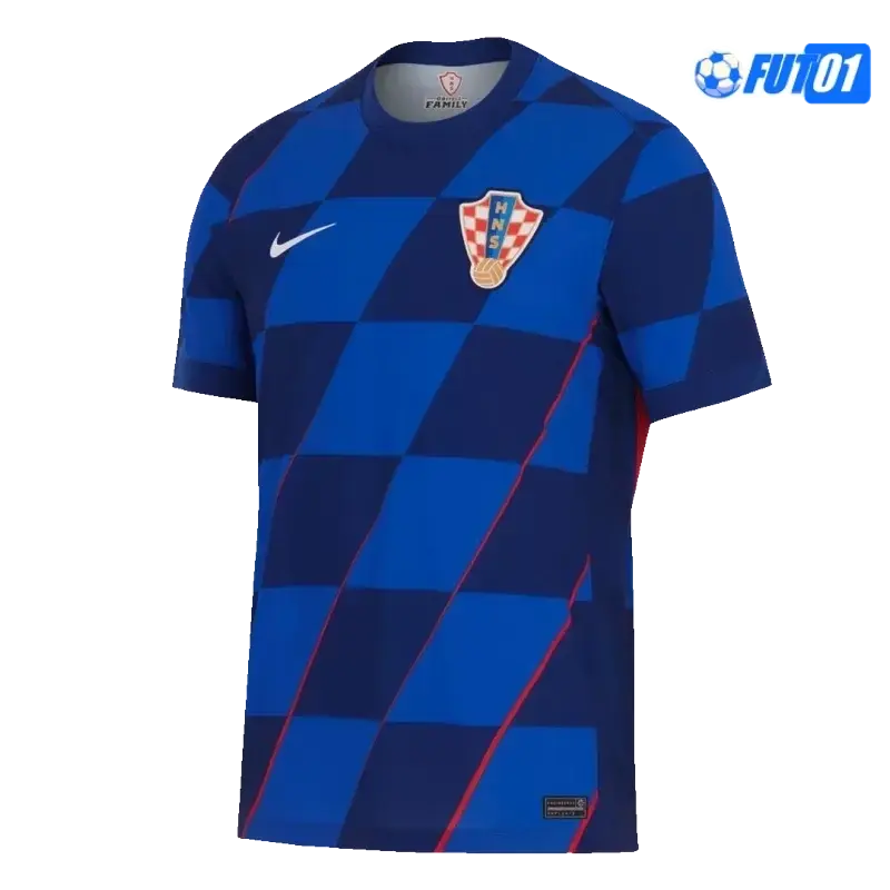 Camiseta Barata Croacia Segunda Equipación 2024