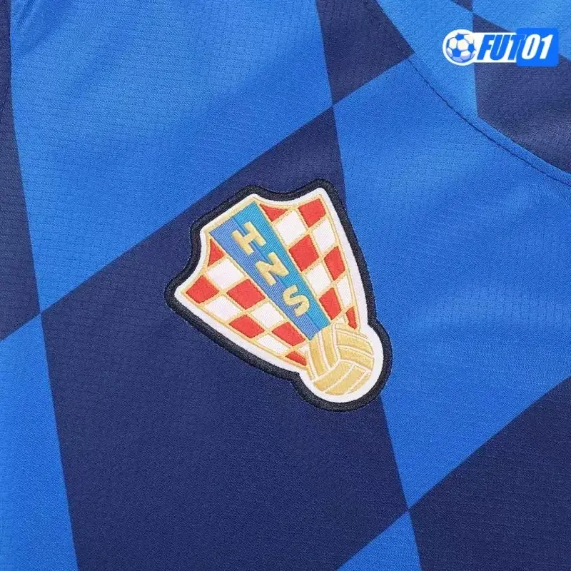 Camiseta Barata Croacia Segunda Equipación 2024