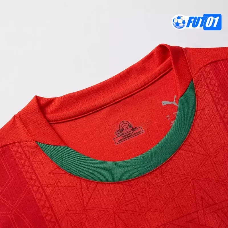 Camiseta Calidad Premium Marruecos Local Primera Equipación 2025