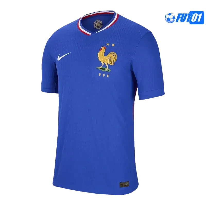 Camiseta Calidad THAI Francia Primera Equipación 2024 Versión Jugador
