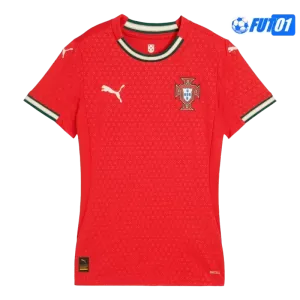 Camiseta Replica Portugal Home Primera Equipación 2025 Mujer