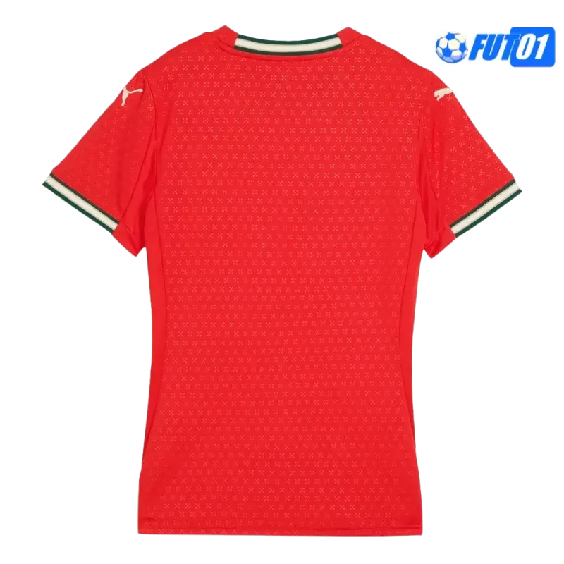 Camiseta Replica Portugal Home Primera Equipación 2025 Mujer