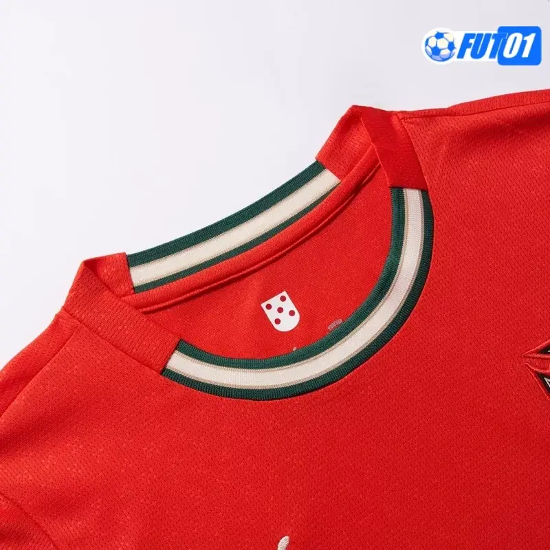 Camiseta Replica Portugal Home Primera Equipación 2025 Mujer