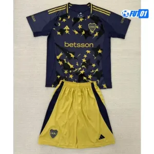 Camiseta Calidad Premium Boca Juniors Tercera Equipación 2025/26(Camiseta + Pantalón Corto)