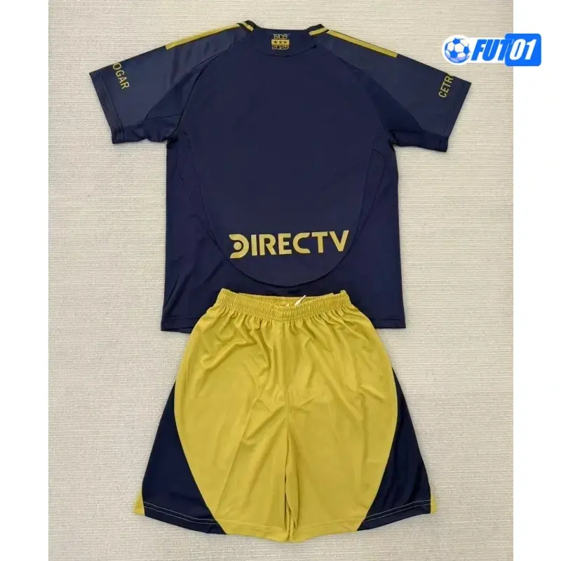 Camiseta Calidad Premium Boca Juniors Tercera Equipación 2025/26(Camiseta + Pantalón Corto)