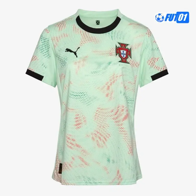 Camiseta Calidad THAI Portugal Away Segunda Equipación la EURO Femenina 2025