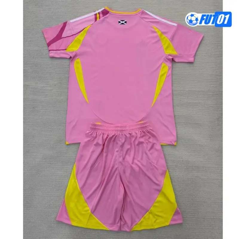 Camiseta Replica Escocia Away Segunda Equipación la EURO Femenina 2025 Niño