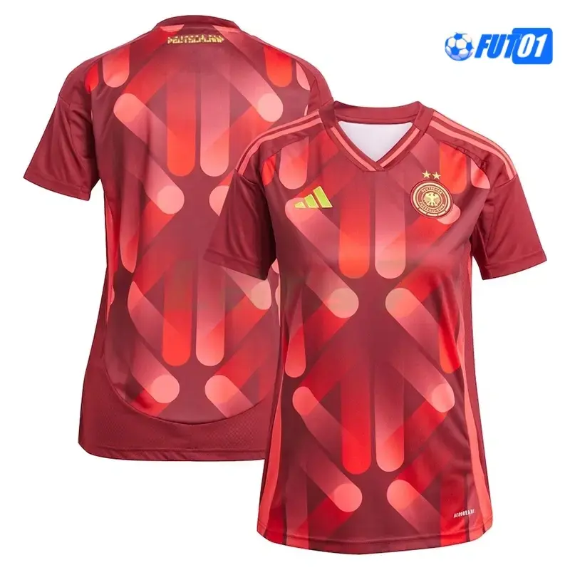 Camiseta Calidad THAI Alemania Away la EURO Femenina 2025 Mujer
