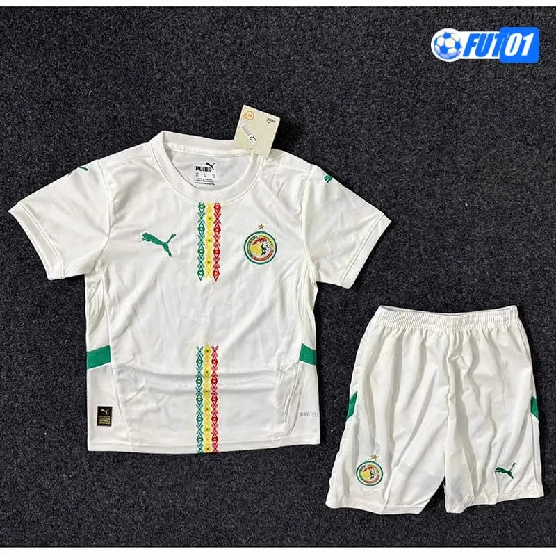 Camiseta Calidad Premium Senegal Home 2025(Camiseta + Pantalón Corto)