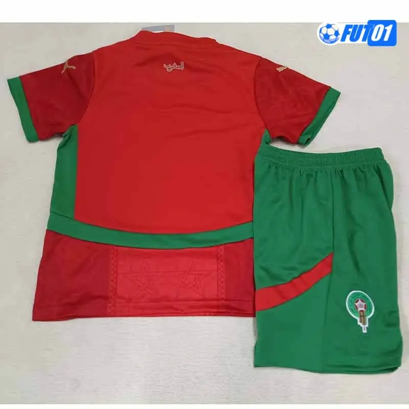 Camiseta Calidad THAI Marruecos Home Primera Equipación 2025 Niño