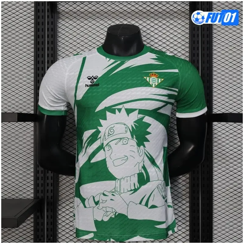 Camiseta Calidad THAI Real Betis 2025/26 Naruto Edición Limitada Versión Jugador
