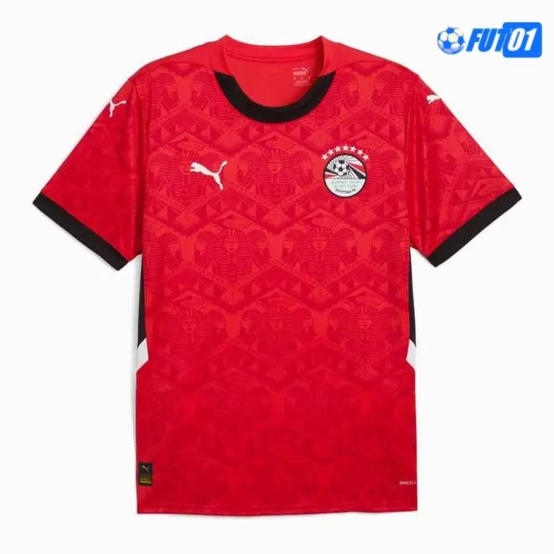 Camiseta Futbol Egipto Local Primera Equipación 2025