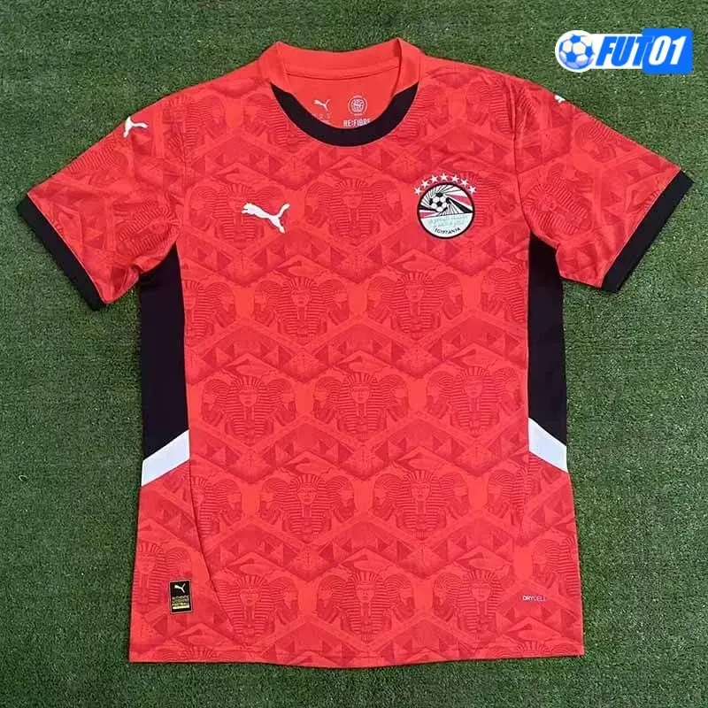 Camiseta Futbol Egipto Local Primera Equipación 2025